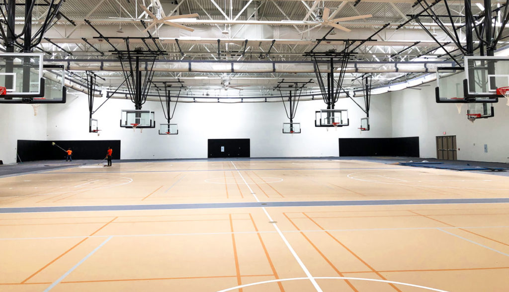 Basketball Court Display